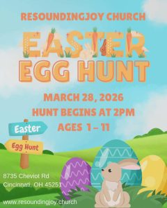 Resopunding Joy Easter Egg Hunt March 28